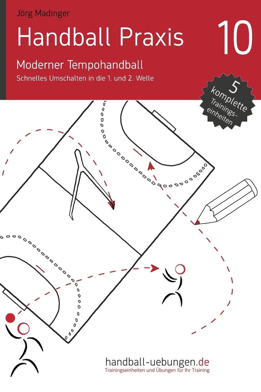 Handball Praxis 10 - Moderner Tempohandball: Schnelles Umschalten in die 1. und 2. Welle