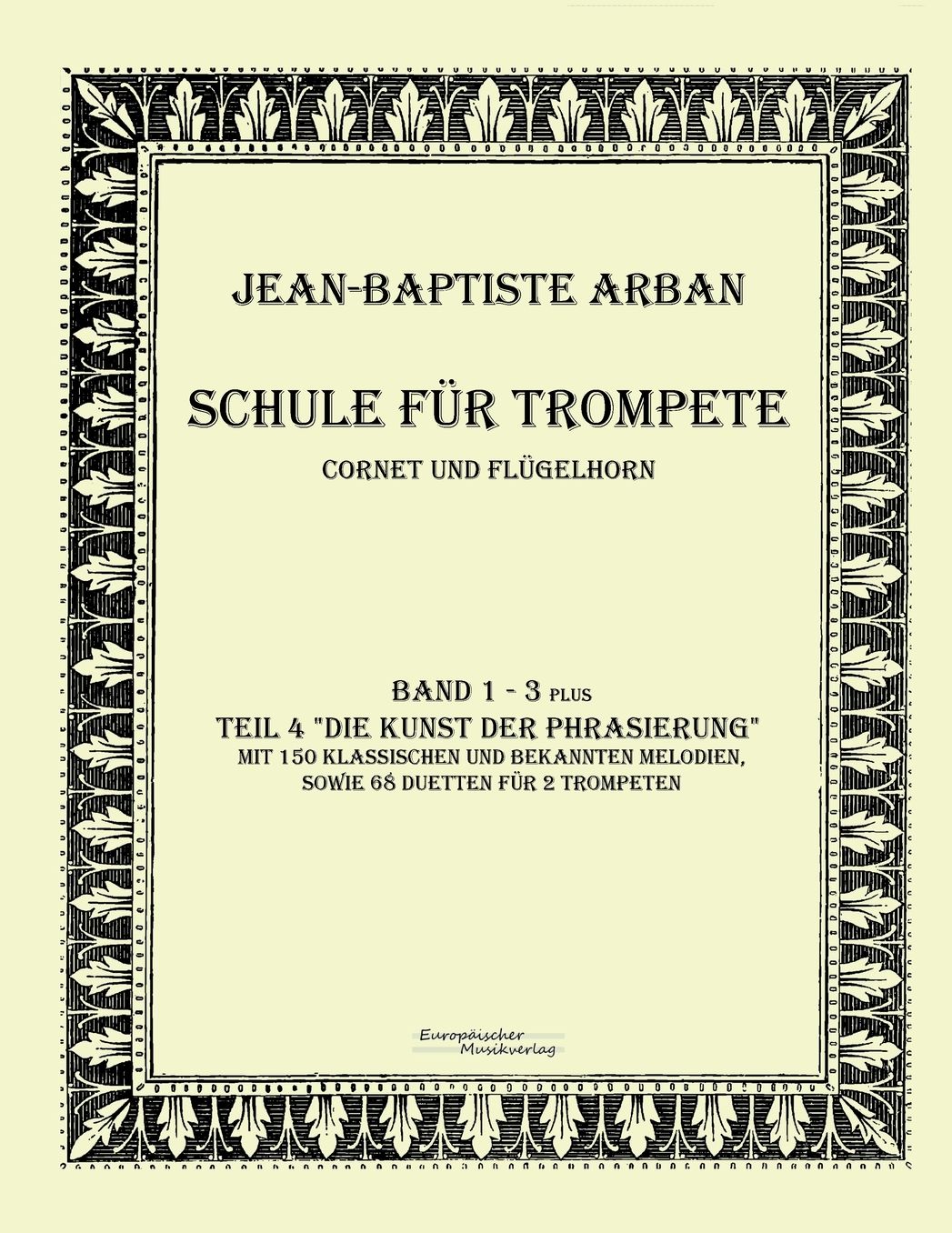 Arban Schule f r Trompete