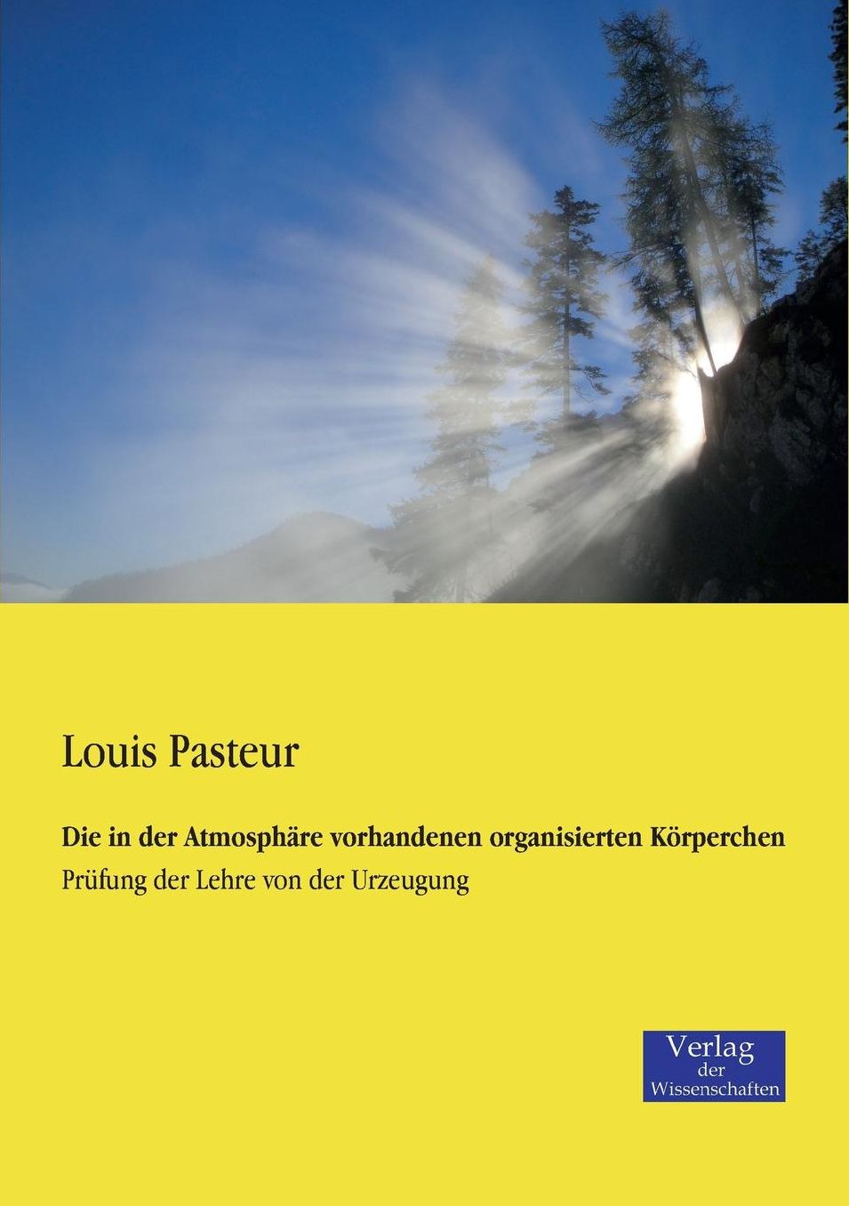 Die in Der Atmosphare Vorhandenen Organisierten Korperchen