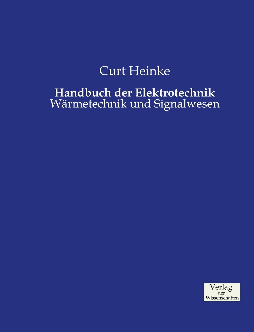 Handbuch der Elektrotechnik