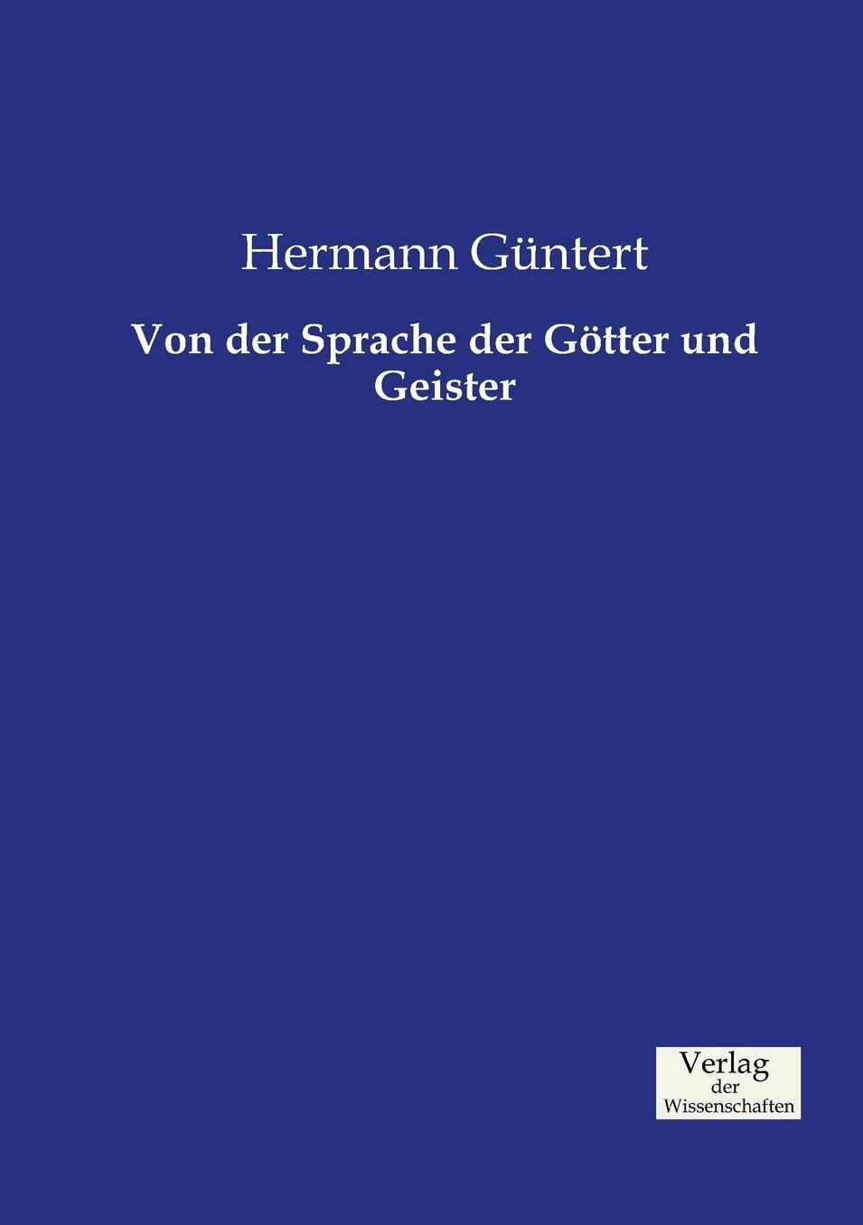 Von der Sprache der G tter und Geister