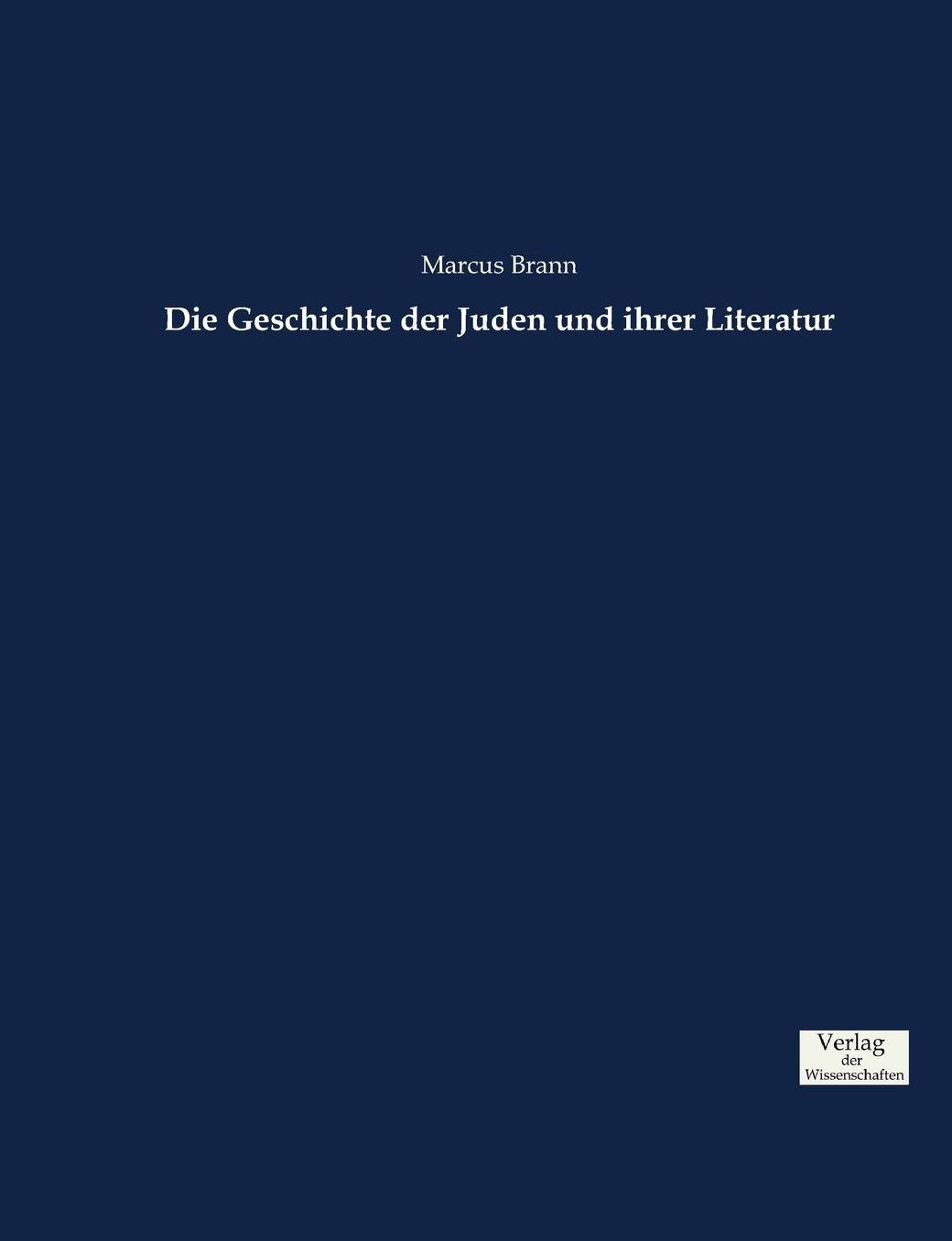 Die Geschichte der Juden und ihrer Literatur