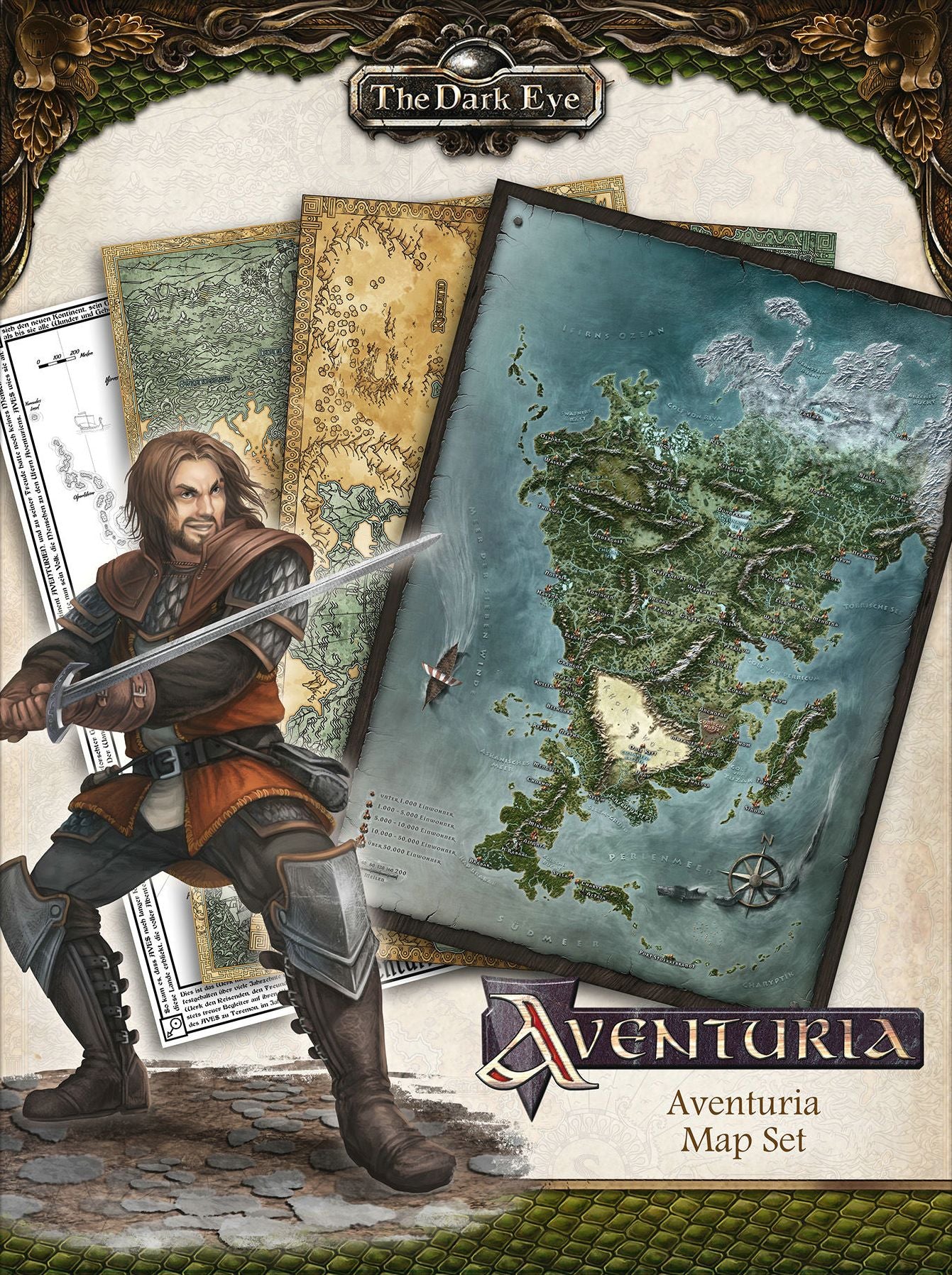 The Dark Eye - Aventuria Map Set