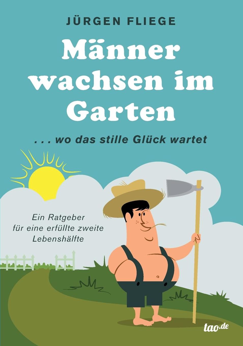 M nner wachsen im Garten