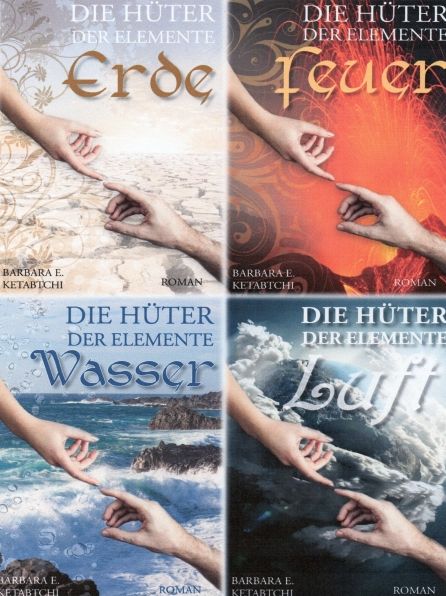 Die Hüter der Elemente ERDE/FEUER/WASSER/LUFT
