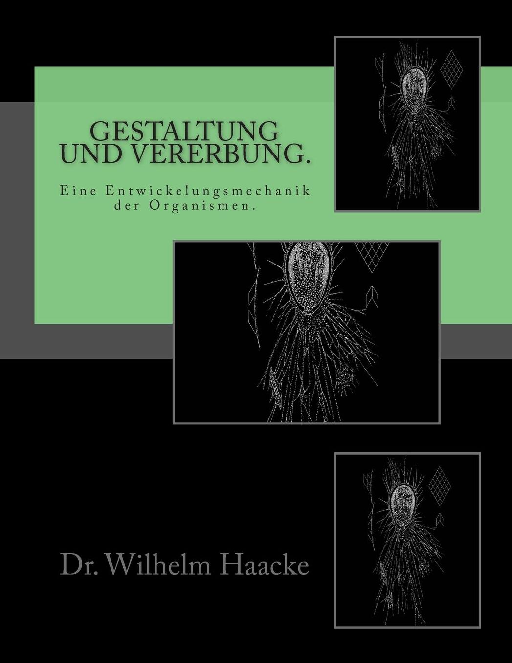 Gestaltung und Vererbung.: Eine Entwickelungsmechanik der Organismen.