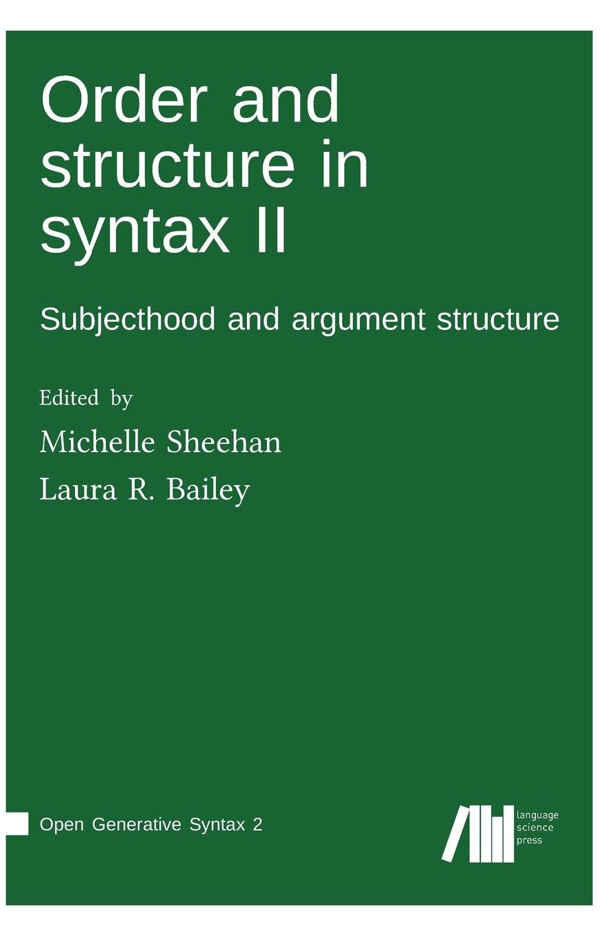 Order and Structure in Syntax II