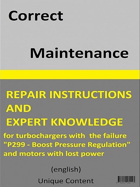 Repair Instructions for Turbochargers
