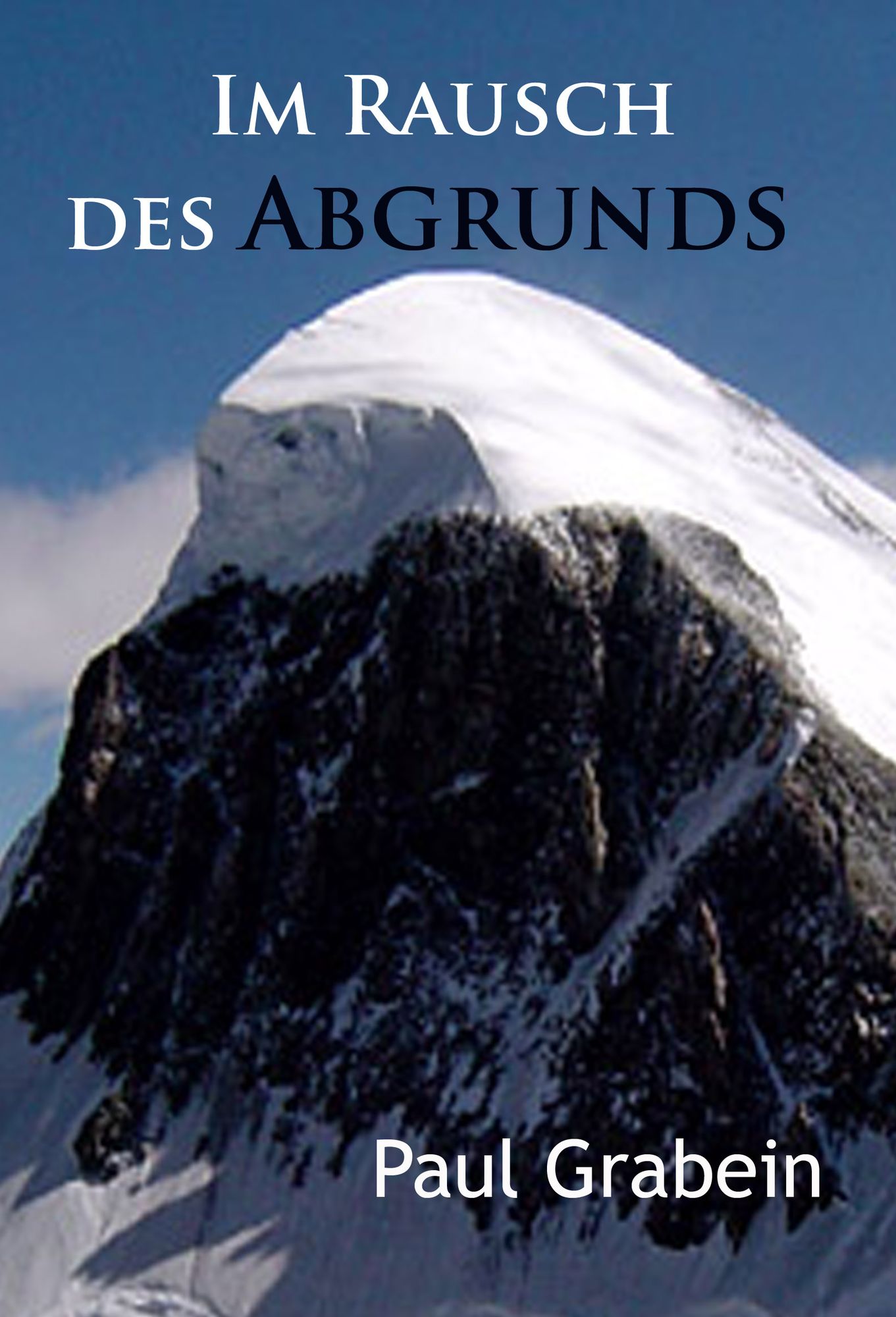 Im Rausch des Abgrunds: historischer Roman