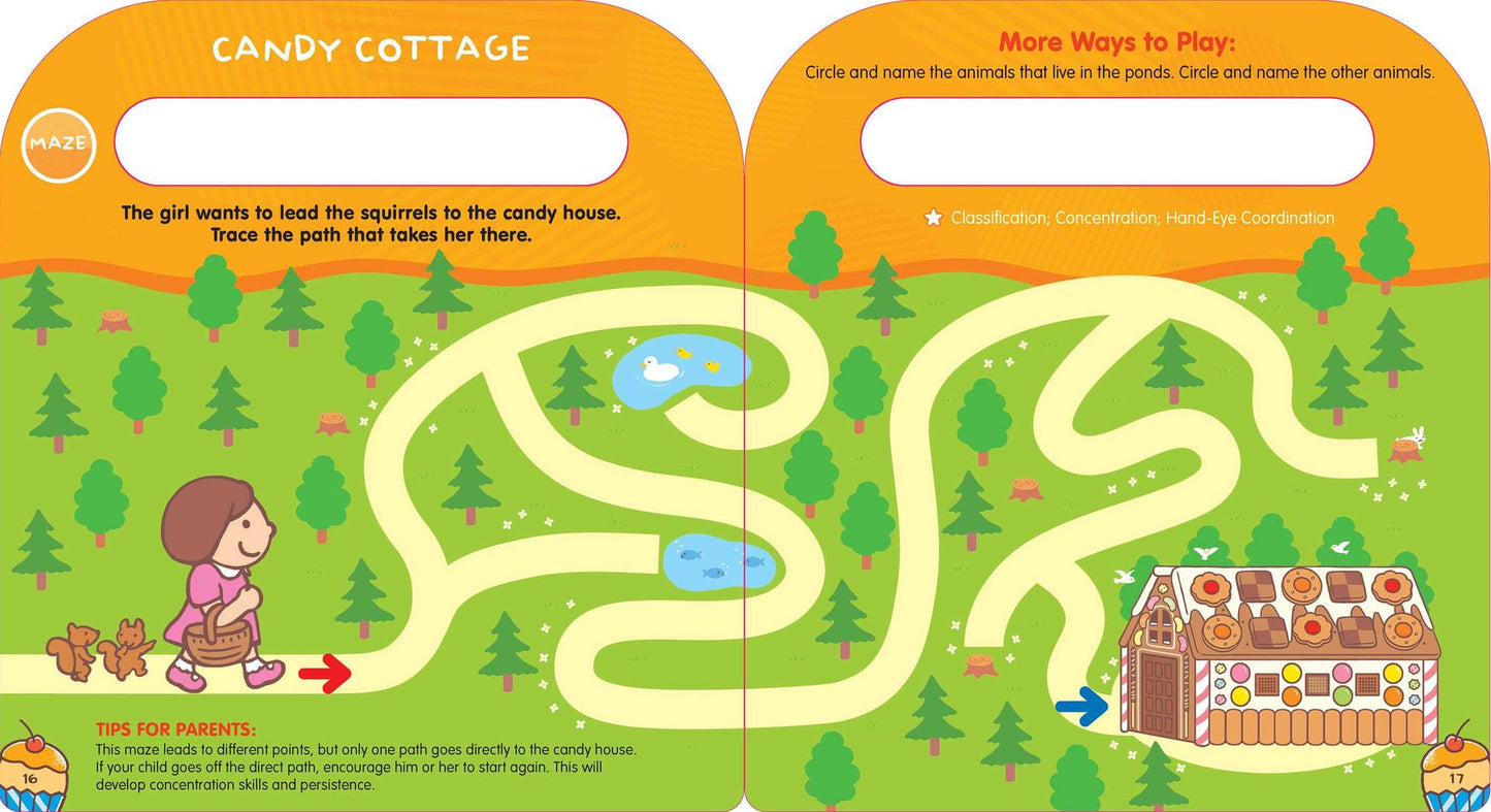 Play Smart Preschool Prep! Puzzles: Write & Wipe Workbook