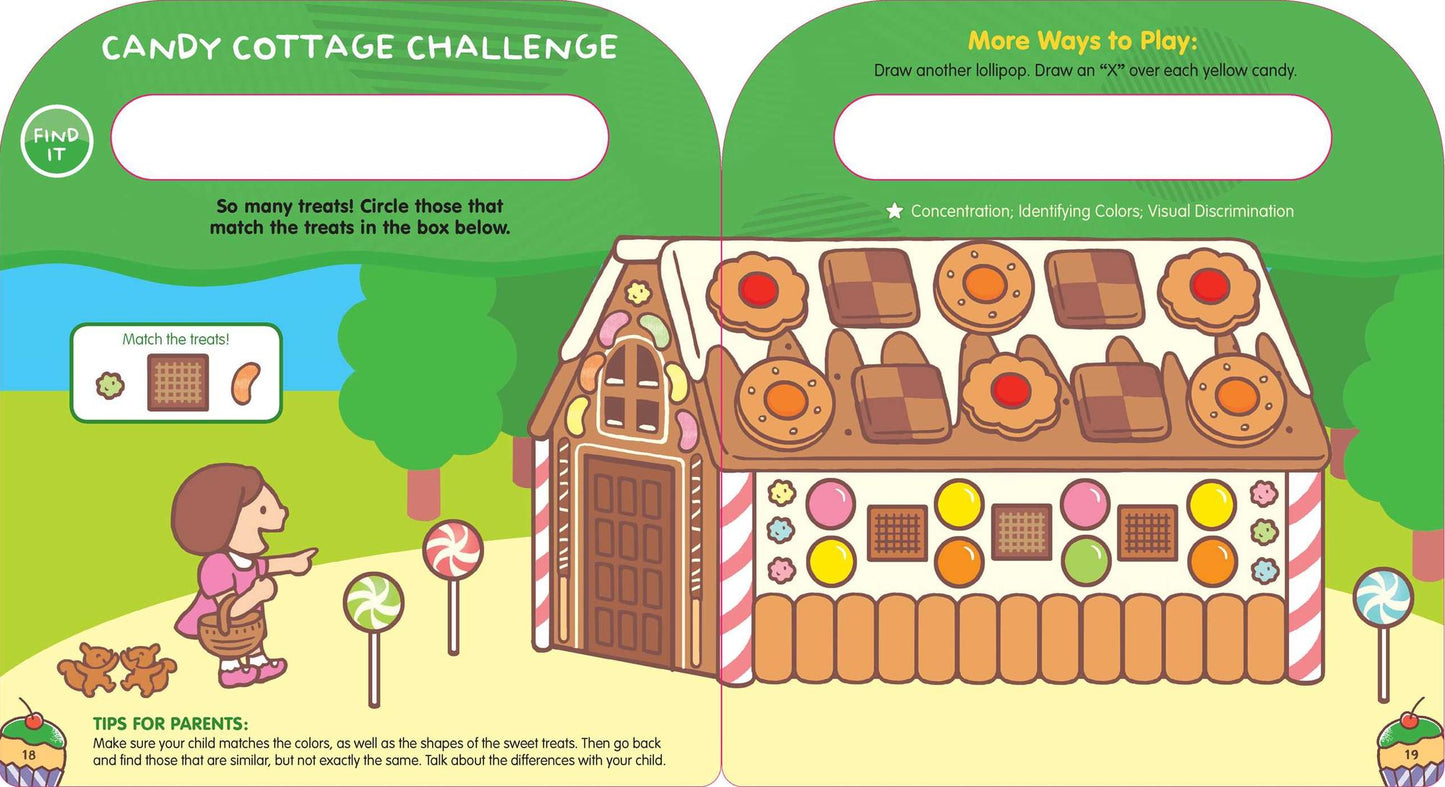 Play Smart Preschool Prep! Puzzles: Write & Wipe Workbook