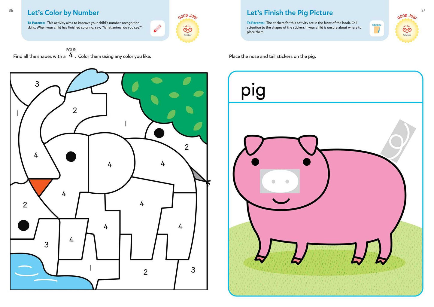 Play Smart Animal Picture Puzzlers 3+