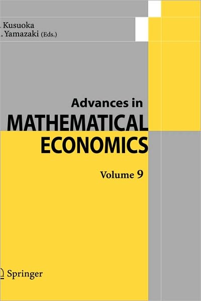 Advances in Mathematical Economics Volume 9