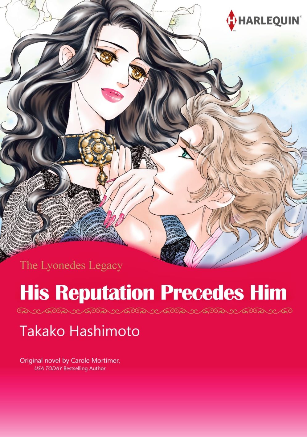 HIS REPUTATION PRECEDES HIM: Harlequin comics