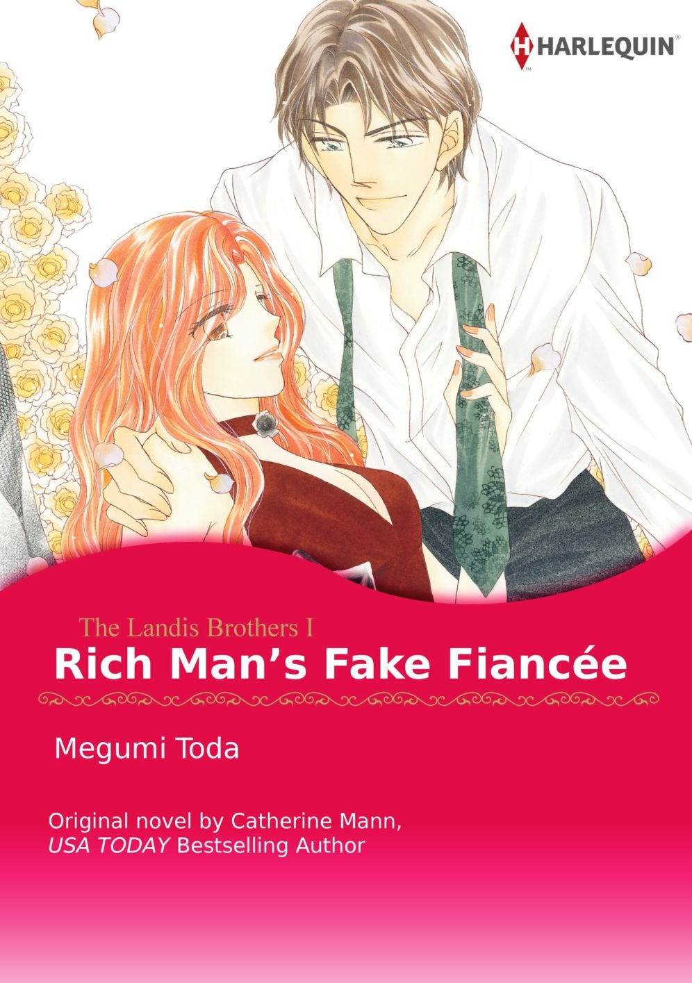 RICH MAN'S FAKE FIANCEE: Harlequin comics