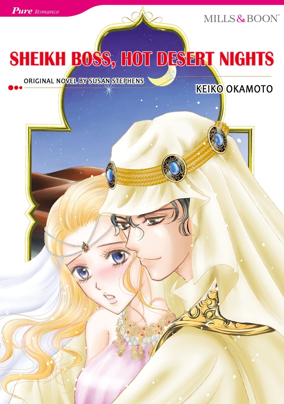 SHEIKH BOSS, HOT DESERT NIGHTS: Mills & Boon comics