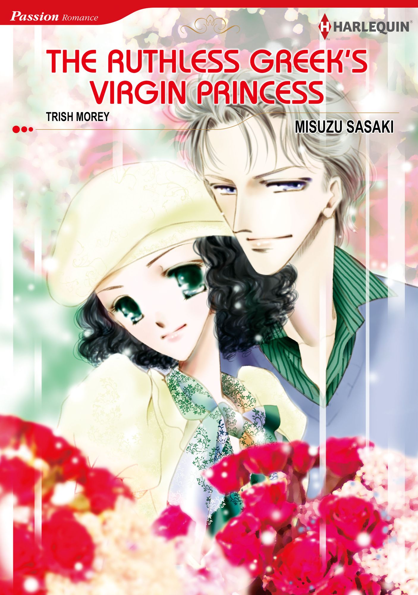 The Ruthless Greek's Virgin Princess: Harlequin comics