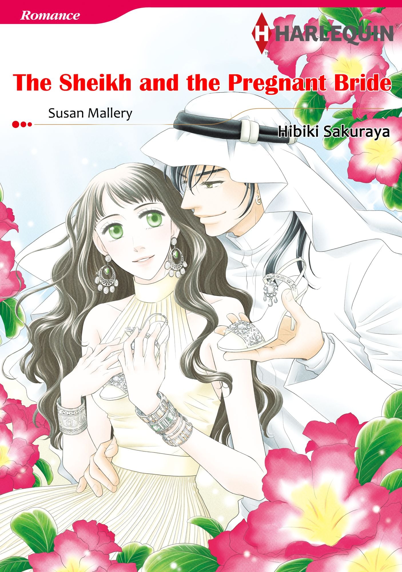The Sheikh and the Pregnant Bride: Harlequin comics