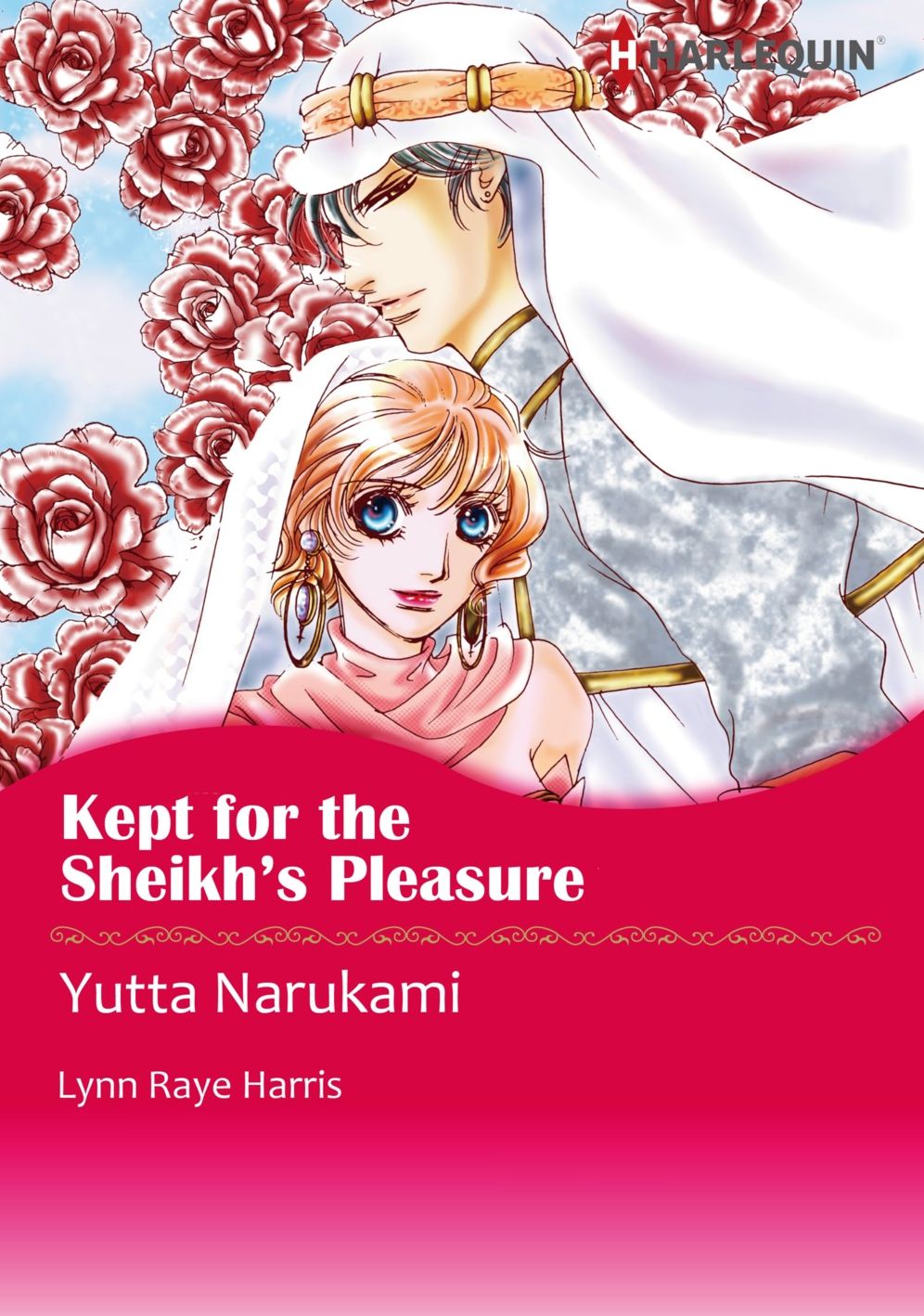 KEPT FOR THE SHEIKH'S PLEASURE: Harlequin comics