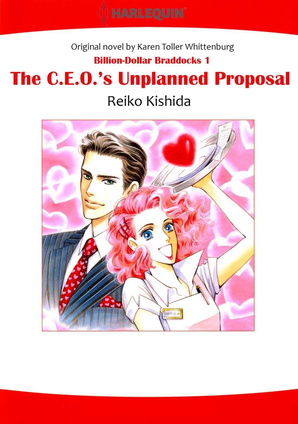 THE C.E.O.'S UNPLANNED PROPOSAL: Harlequin comics
