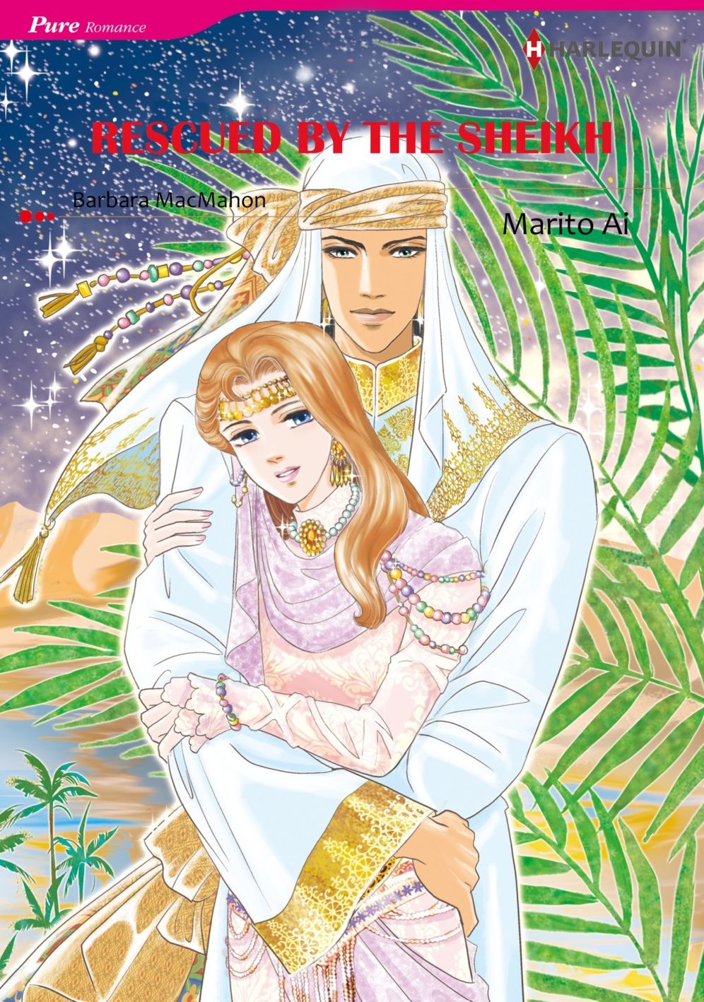 RESCUED BY THE SHEIKH: Harlequin comics