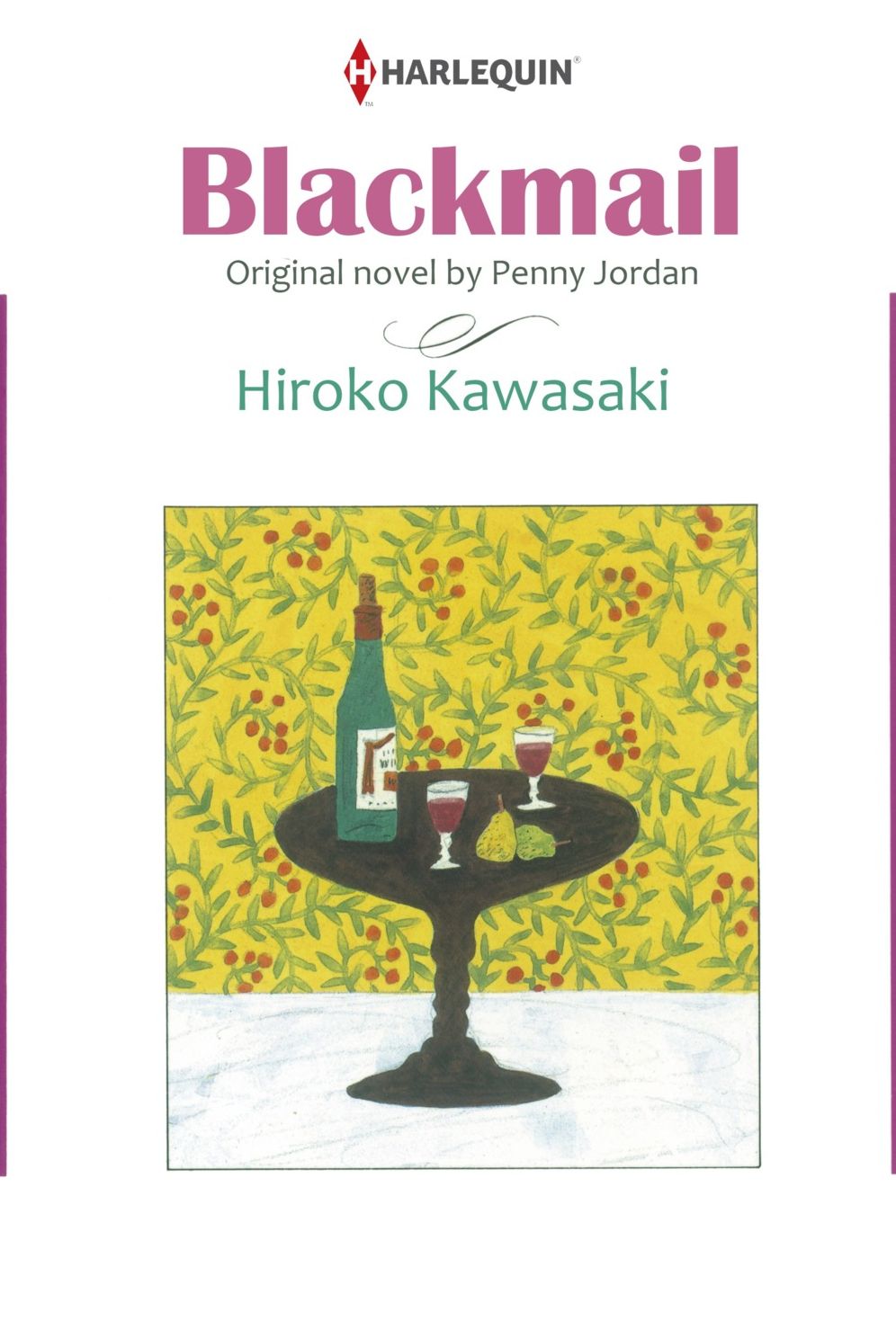 BLACKMAIL: Harlequin comics