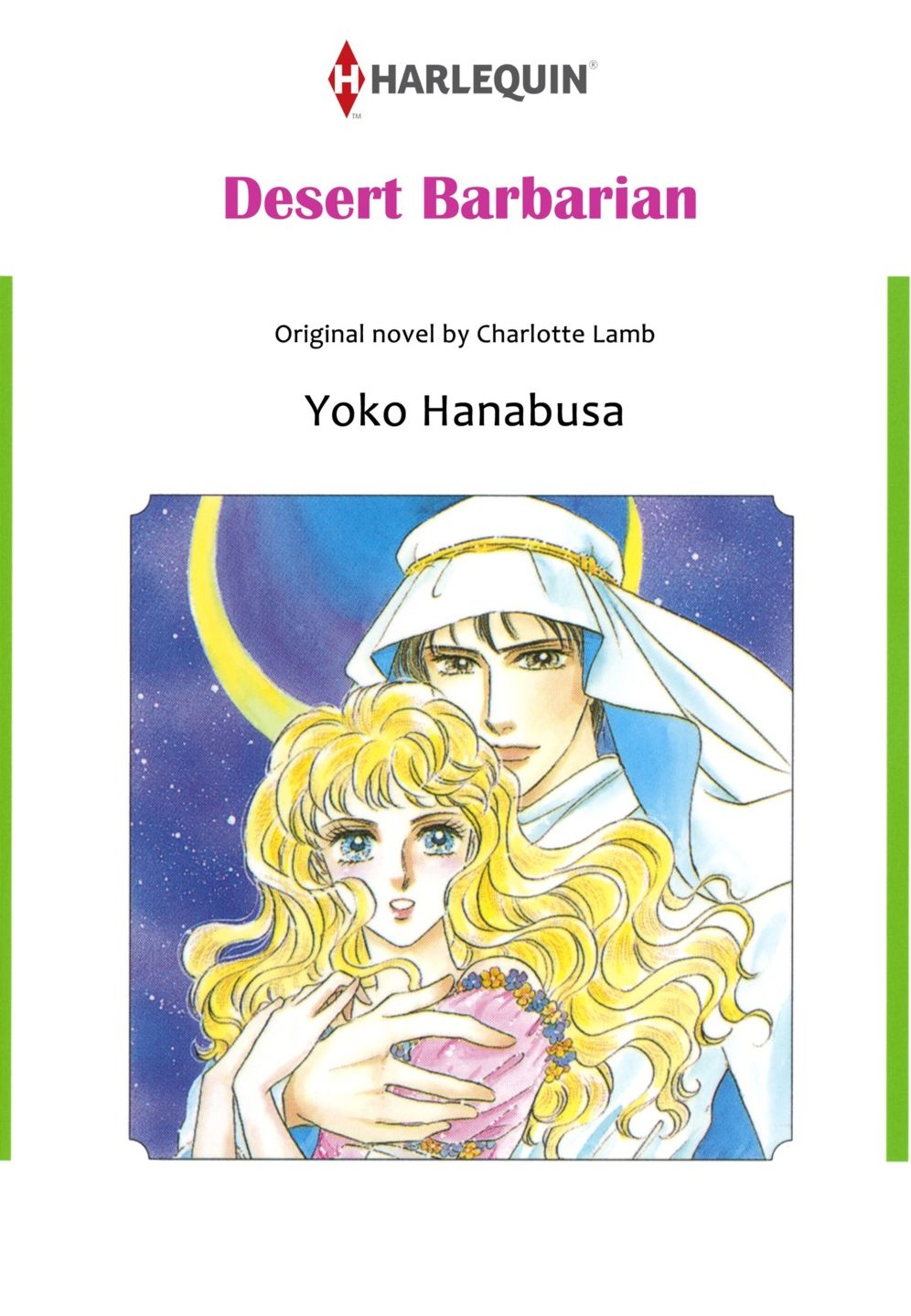 DESERT BARBARIAN: Harlequin comics