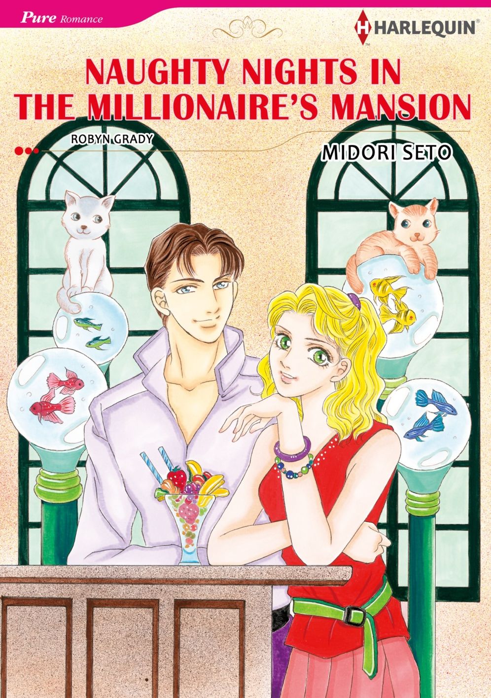NAUGHTY NIGHTS IN THE MILLIONAIRE'S MANSION: Harlequin comics