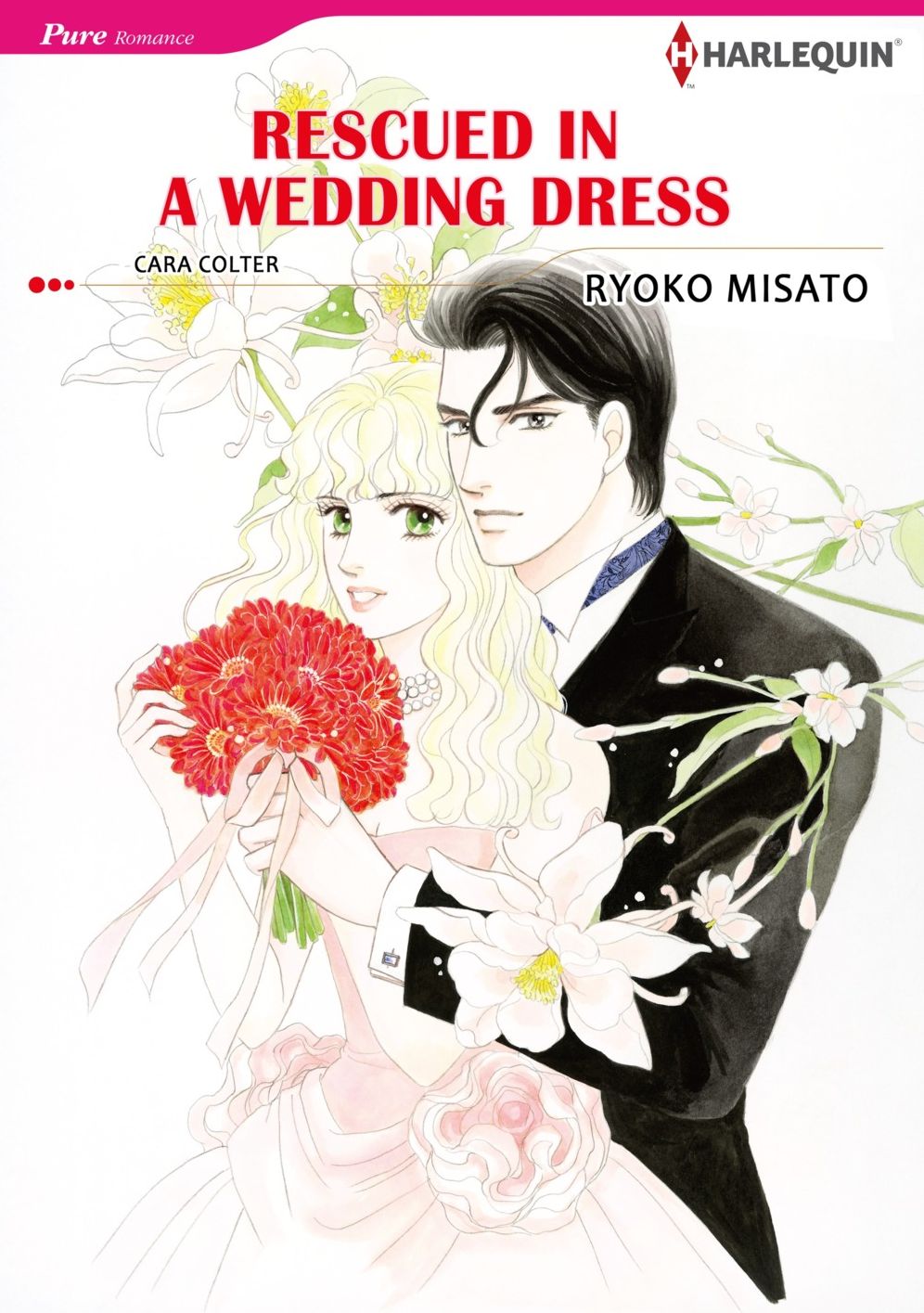 RESCUED IN A WEDDING DRESS: Harlequin comics