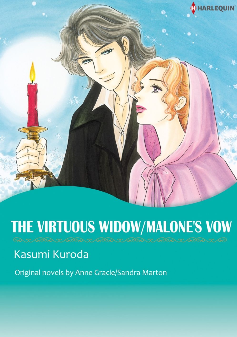 THE VIRTUOUS WIDOW/MALONE'S VOW: Harlequin comics
