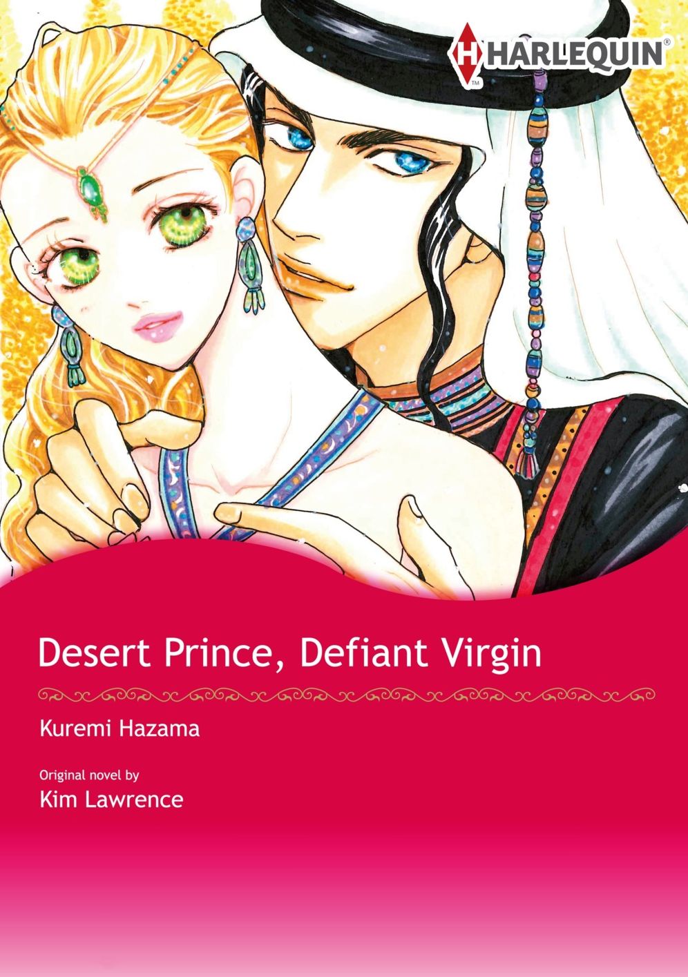 DESERT PRINCE, DEFIANT VIRGIN: Harlequin comics