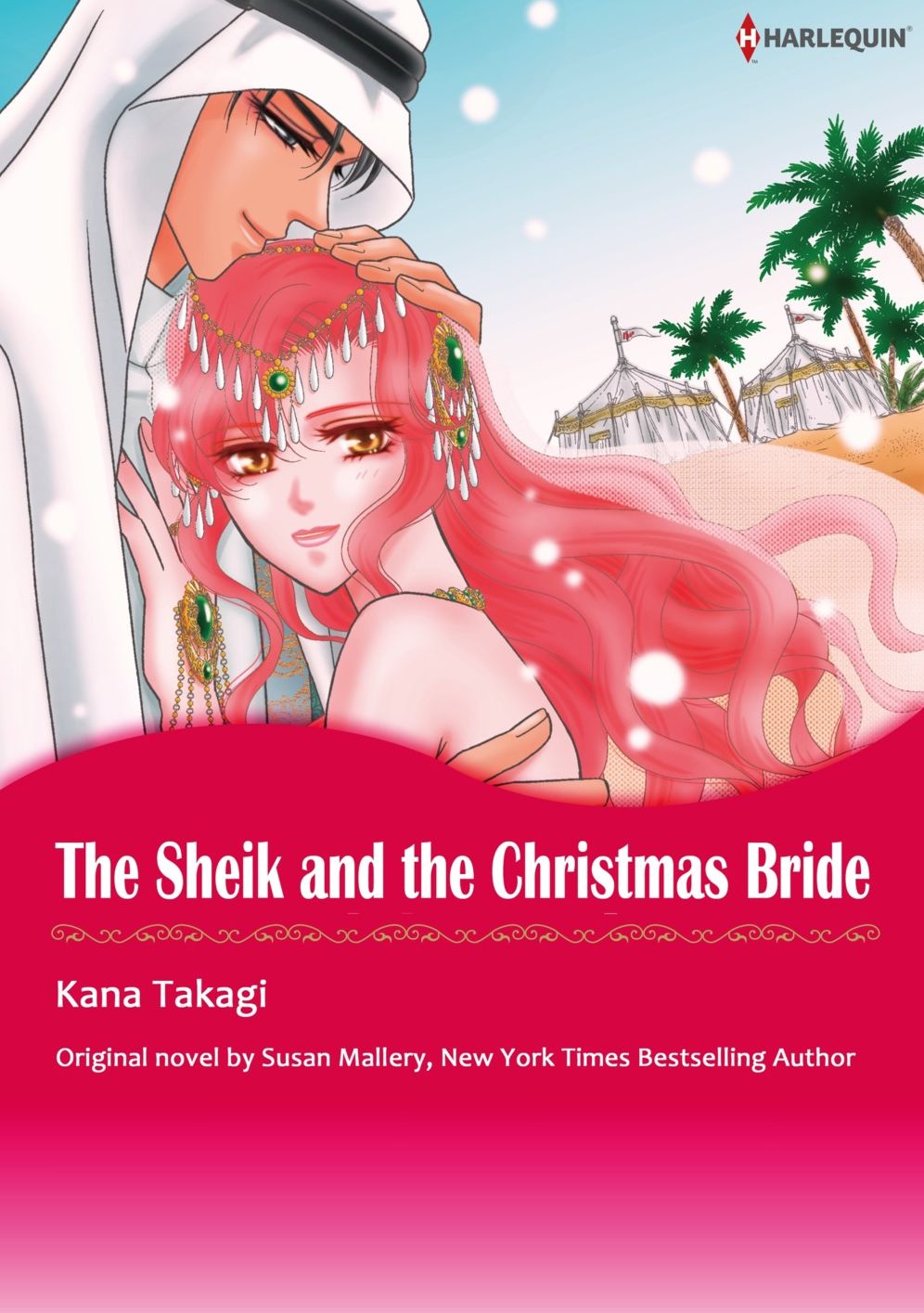 THE SHEIK AND THE CHRISTMAS BRIDE: Harlequin comics