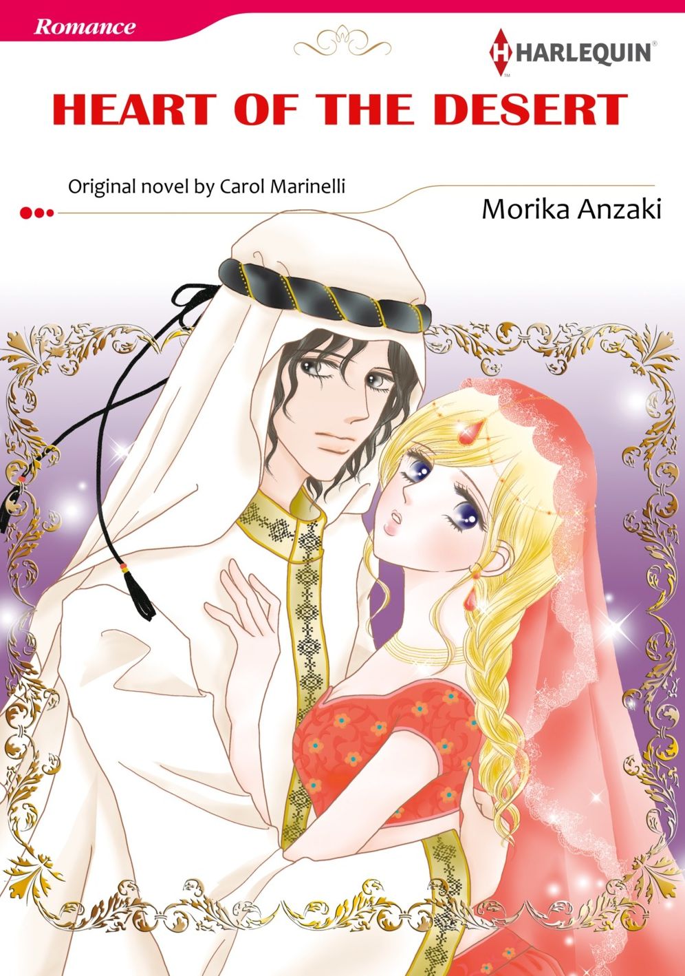 HEART OF THE DESERT: Harlequin comics