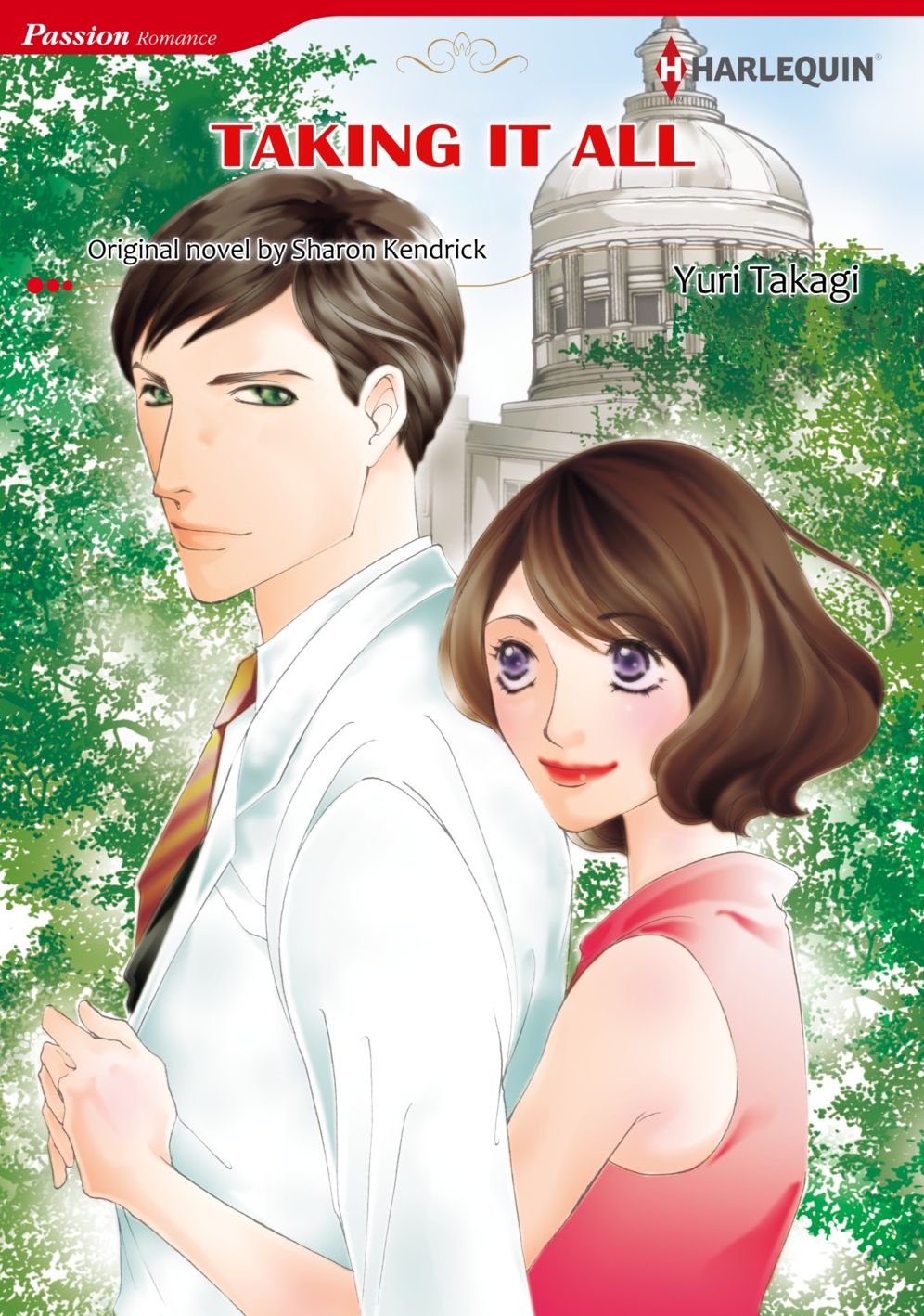 TAKING IT ALL: Harlequin comics