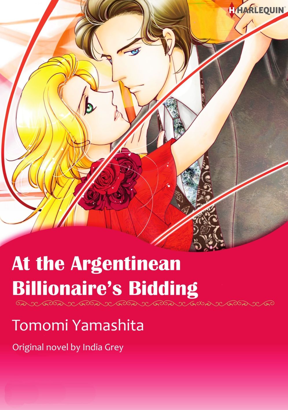 AT THE ARGENTINEAN BILLIONAIRE'S BIDDING: Harlequin comics