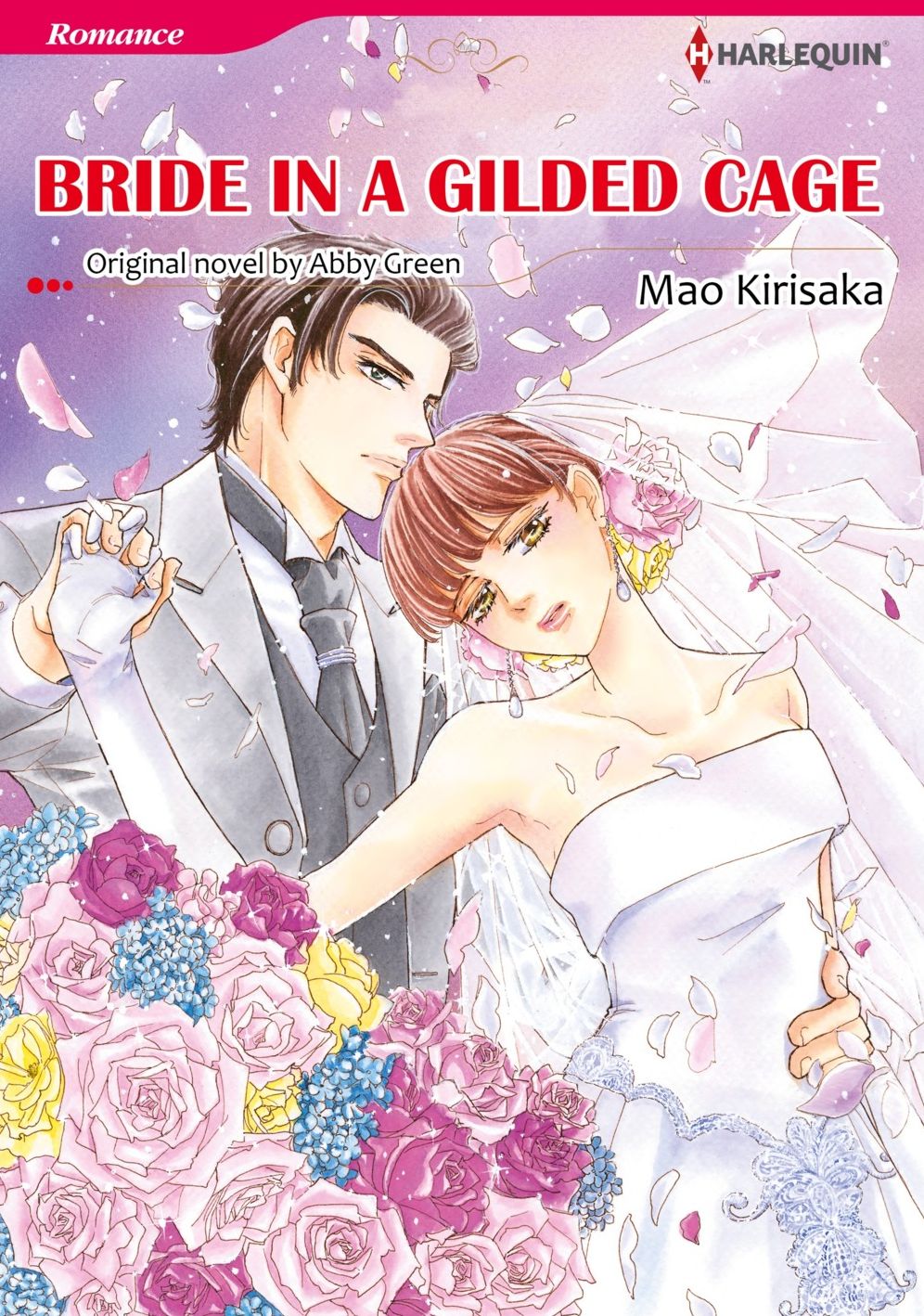 BRIDE IN A GILDED CAGE: Harlequin comics
