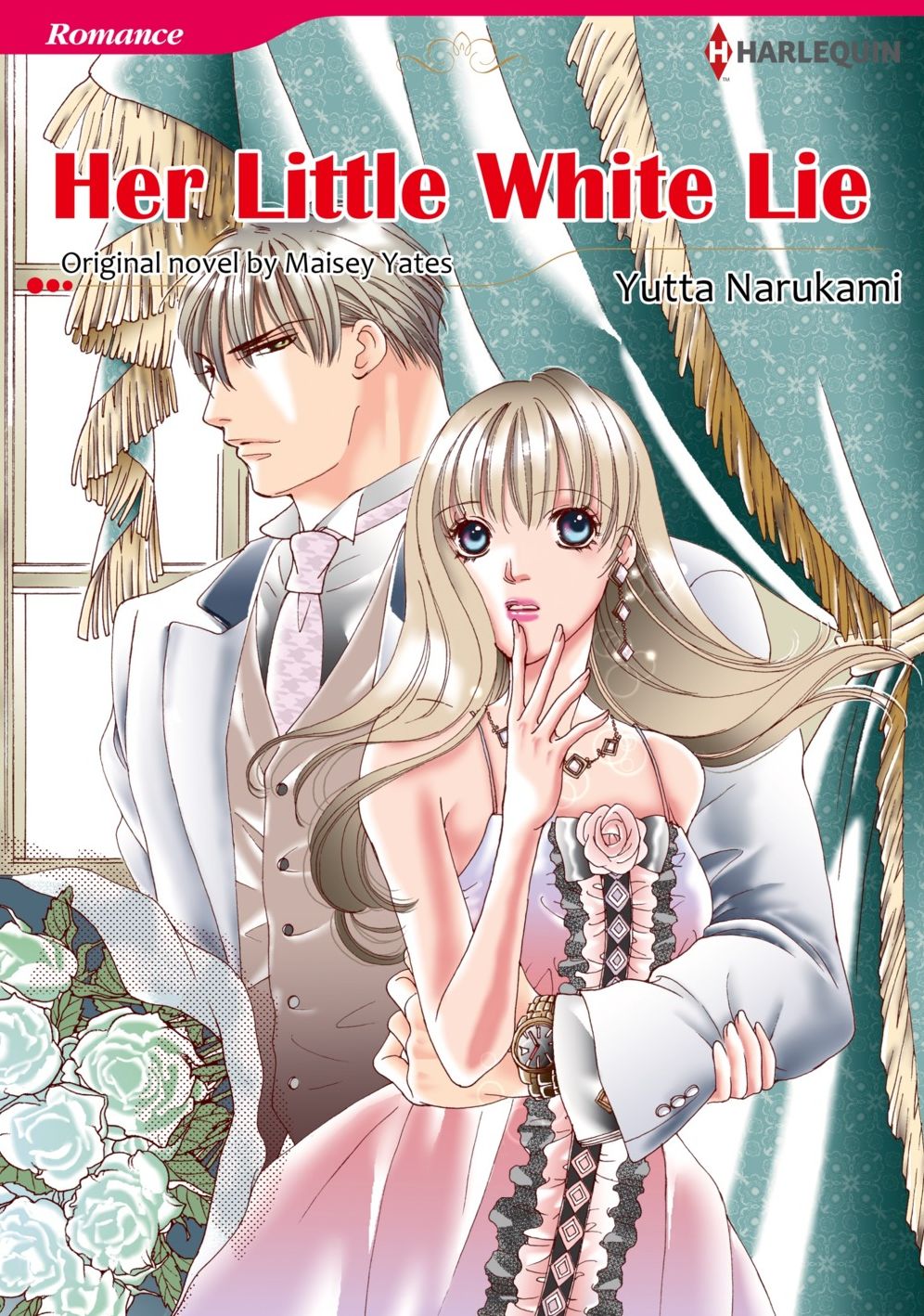HER LITTLE WHITE LIE: Harlequin comics