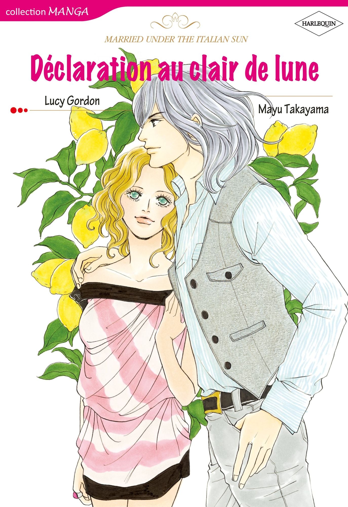 Déclaration au clair de lune: Harlequin comics