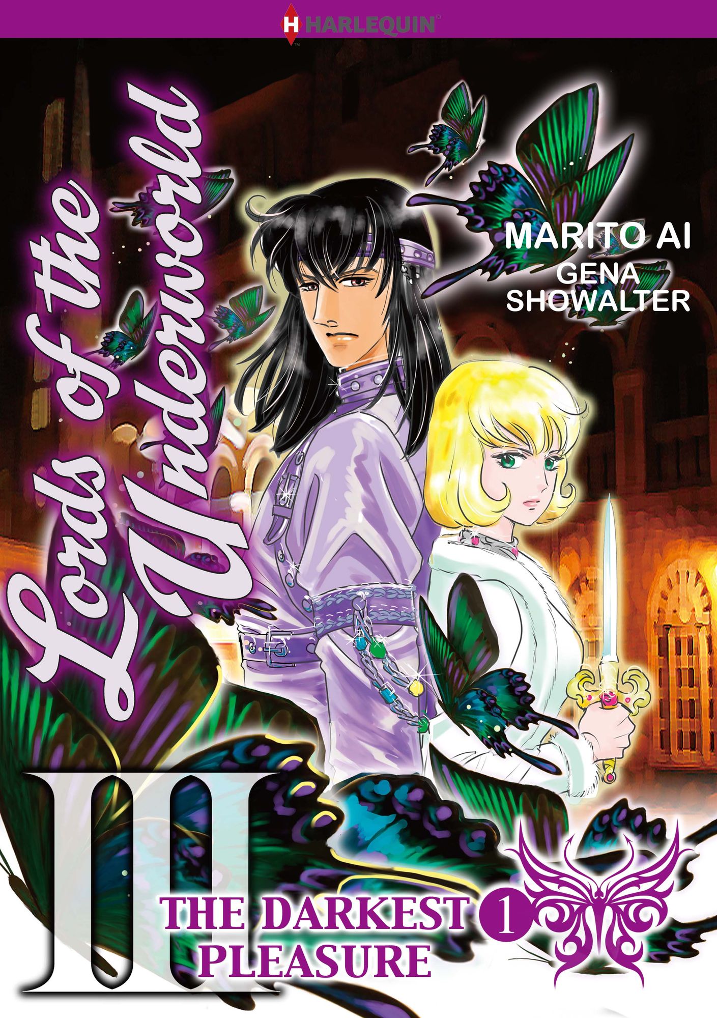 The Darkest Pleasure 1: Harlequin comics