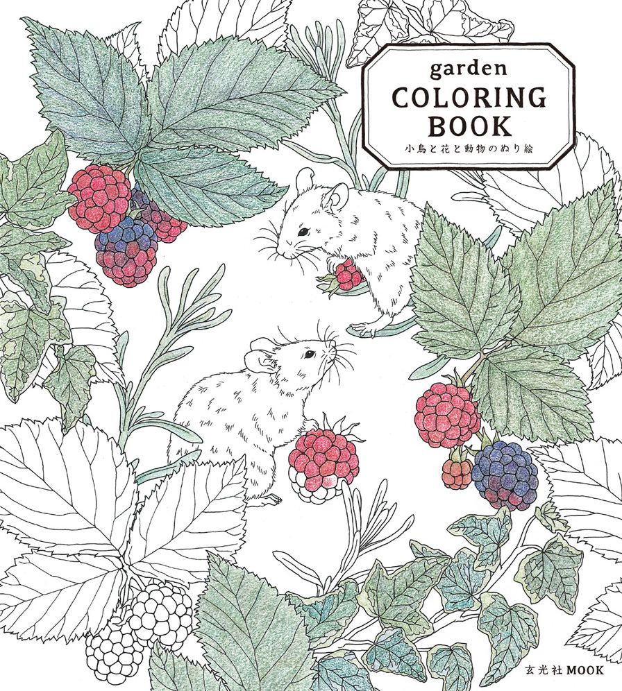 garden COLORING BOOK