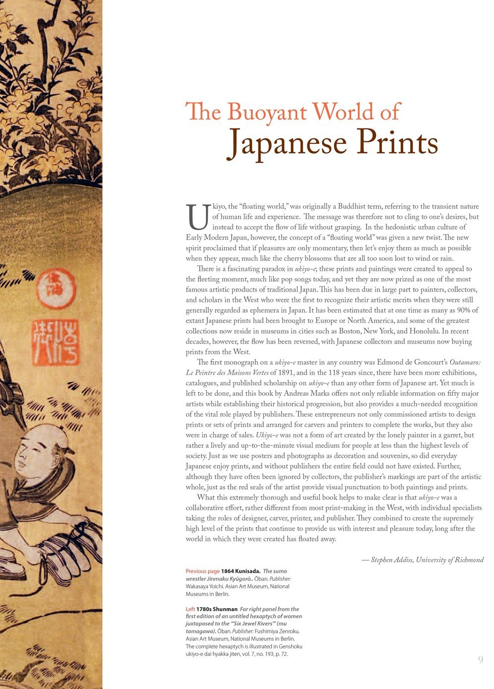 Japanese Woodblock Prints: Artists, Publishers and Masterworks: 1680 - 1900