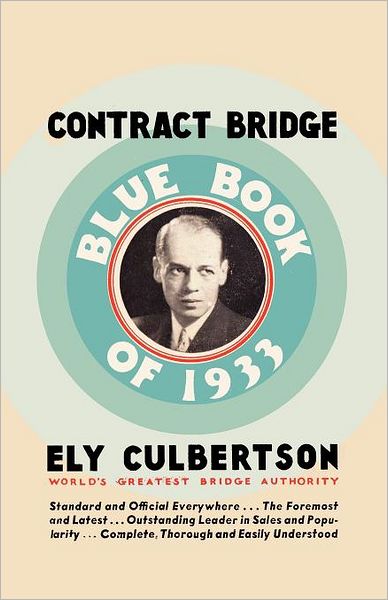 Contract Bridge Blue Book Of 1933