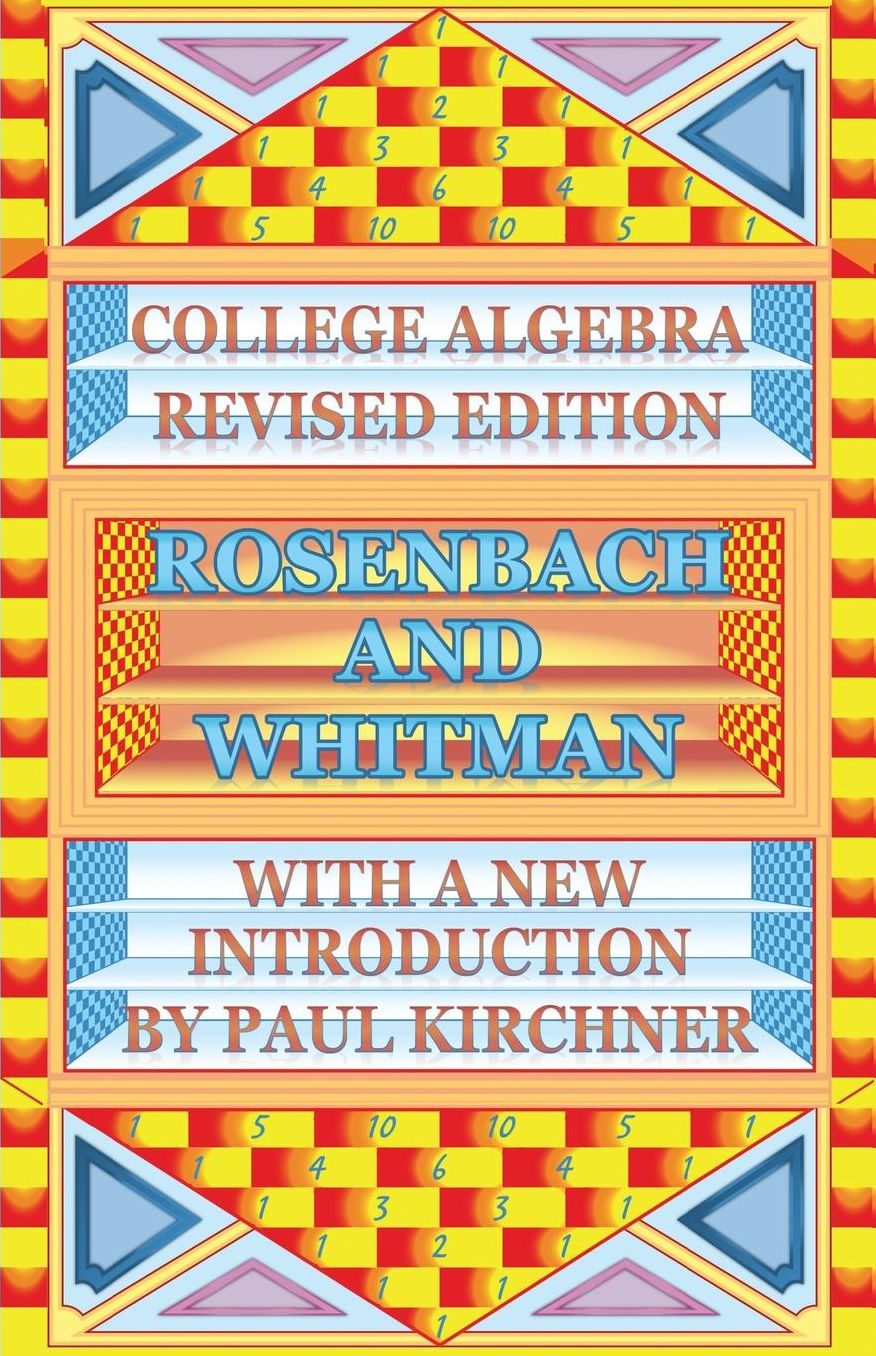 College Algebra by Rosenbach