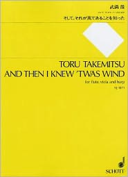 And then I knew 'twas Wind: for Flute, Viola, and Harp - Score and Parts