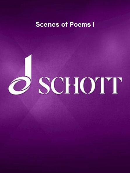 Scenes of Poems I: Score