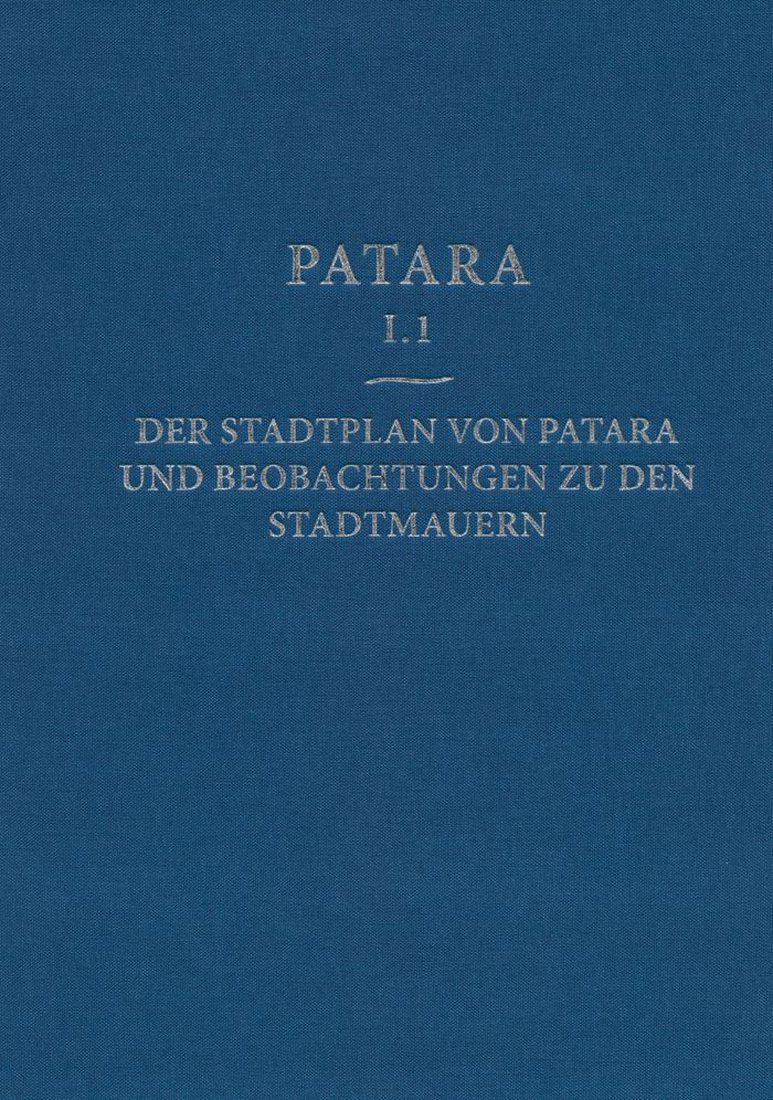 Stadtplan von Patara und Beobachtungen zu den Stadtmauern