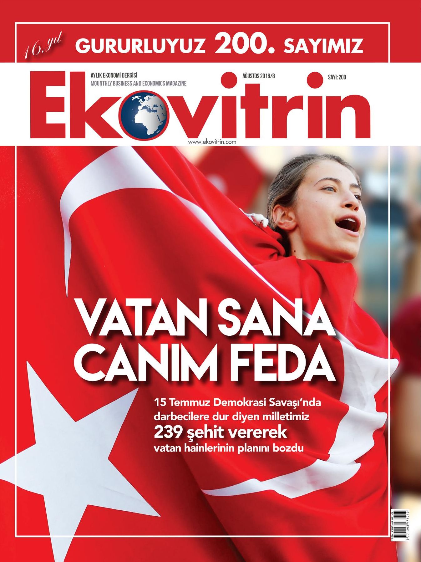 Ekovitrin Ozel Say: Vatan sana cam
