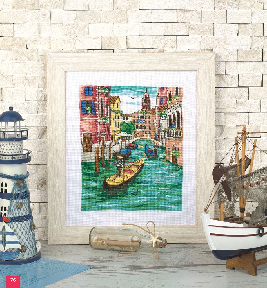 Stunning Scenery in Cross Stitch