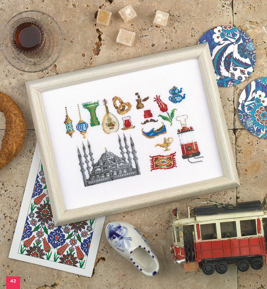 Stunning Scenery in Cross Stitch