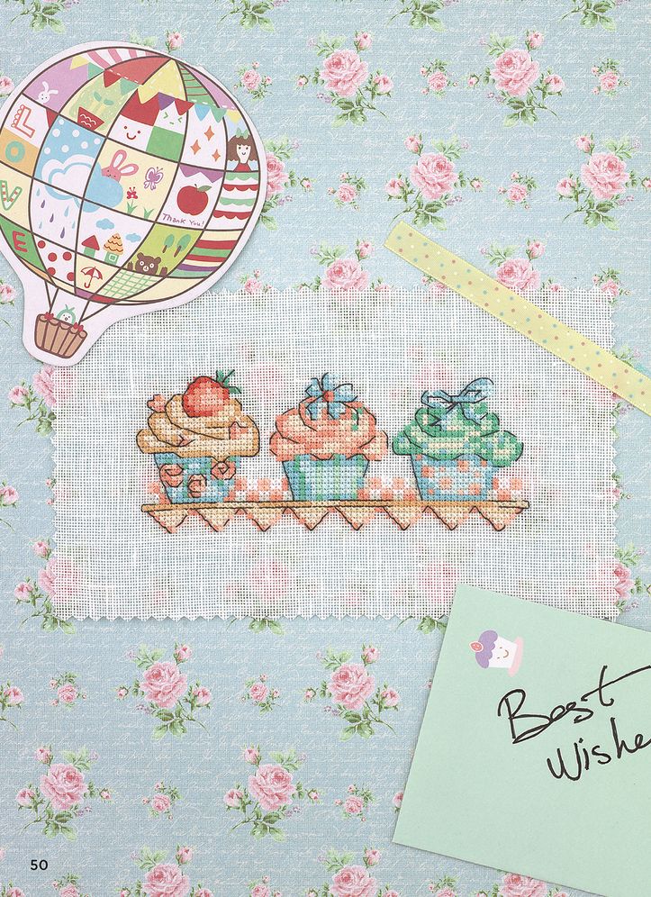 Cross Stitch: Floral Summer Days